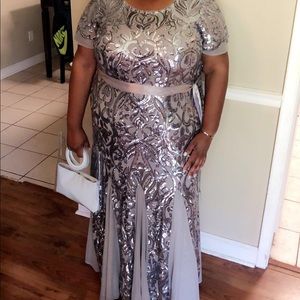 Evening Gown! Silver